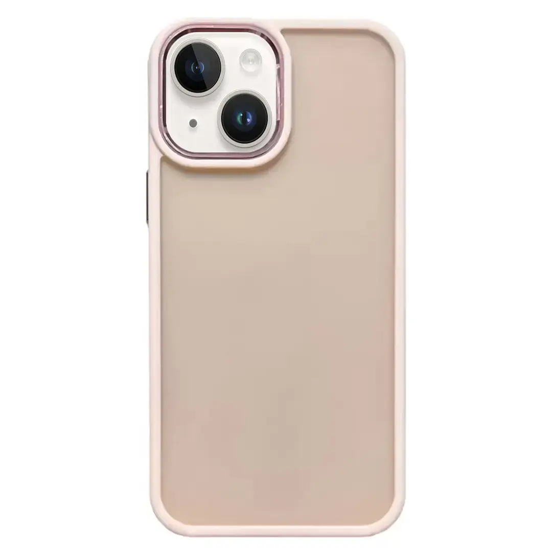 iPhone 15 Cam Smoke Twotone Rose Gold